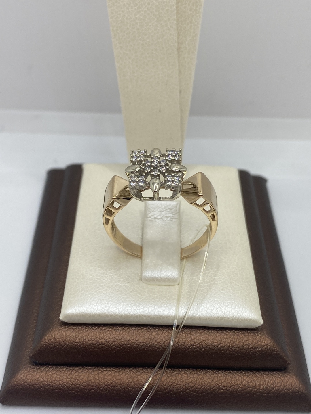 Zhadira Gold ZHA91-21 размер 18 вес 2.55 г золото, фианит