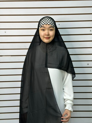 Шарф Hidjab style шифон 180 x 70 см