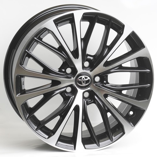 BW LUI51053 8x18/5x114.3 D60.1 ET45 черный, серебристый