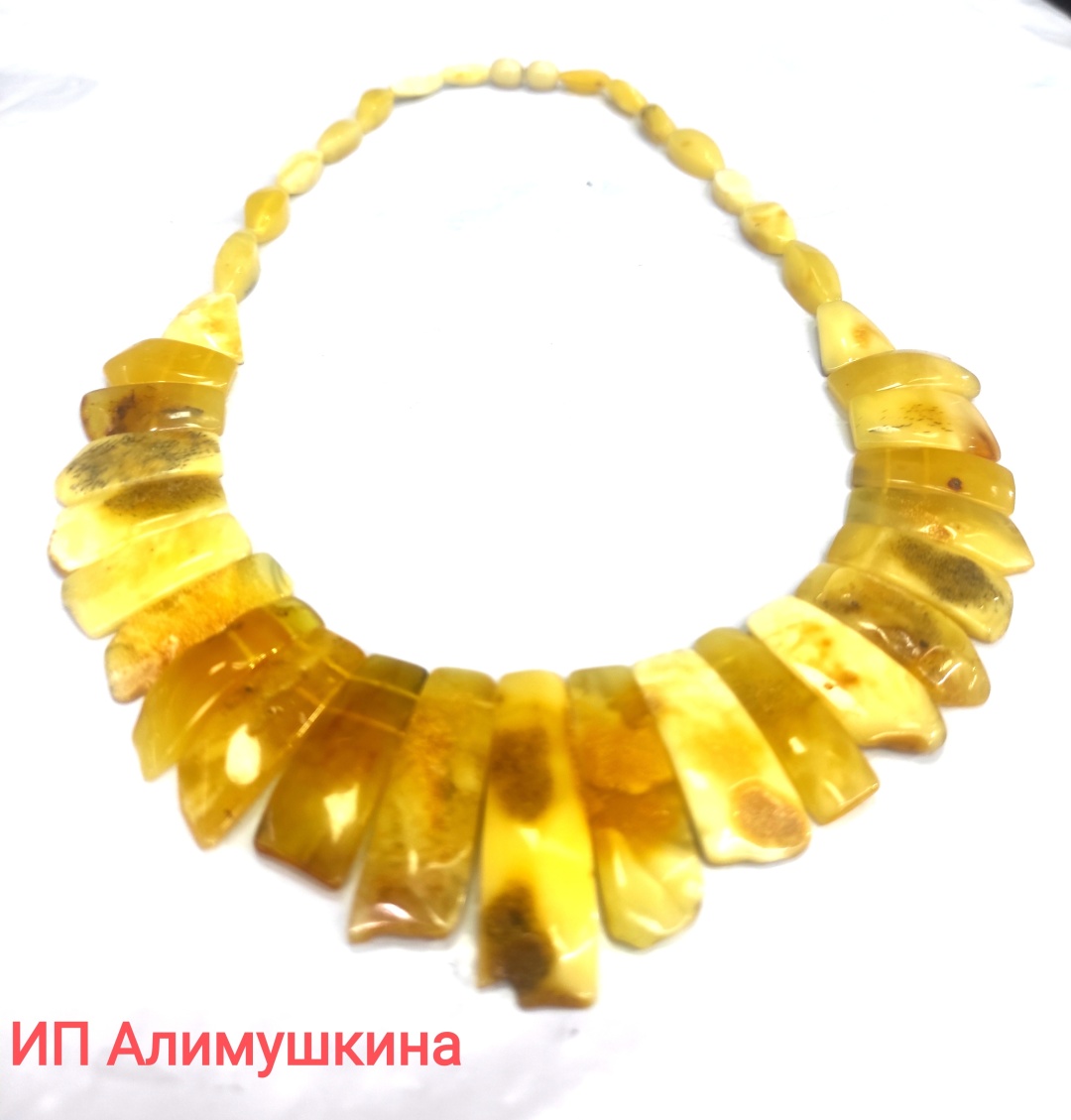 Бусы длина 45 см натуральный янтарь янтарь