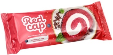 KDV рулет Red Cap c сыром маскарпоне 200 г