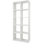 Стеллаж напольный SPACEO, 70.4x31.7x173.7 см, белый
