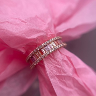 Кольцо Xuping Jewelry размер регулируемый ювелирный сплав, медицинский сплав, кристаллы Swarovski, фианит