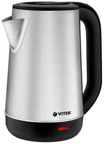 Электрочайник Vitek VT-1139 серебристый, черный