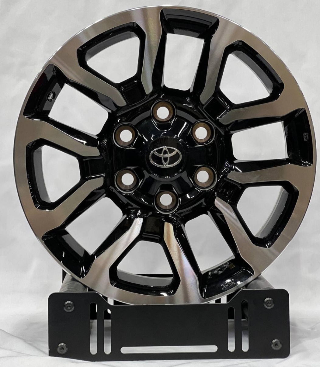 TT 003 7.5x17/6x139.7 D106.1 ET25 4 диска черный, серебристый
