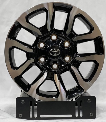 TT 003 7.5x17/6x139.7 D106.1 ET25 4 диска черный, серебристый