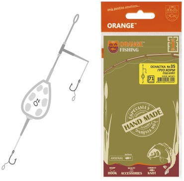 Orange Carp №35 Lead Feed Leadcore 4823100103251