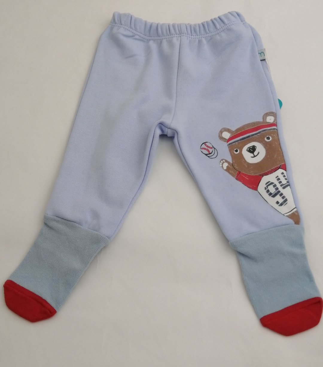 Ползунки Mombi baby club 1215 голубой 68