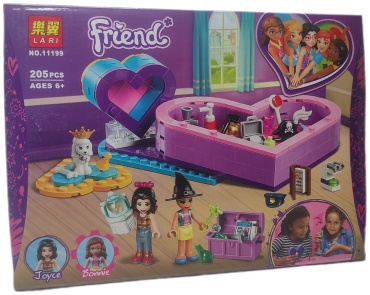 Конструктор LARI Friend 11199, деталей 205 шт