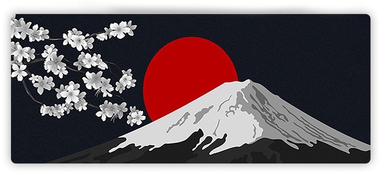 Коврик для мыши VAC Japan 900x400x3 мм рисунок