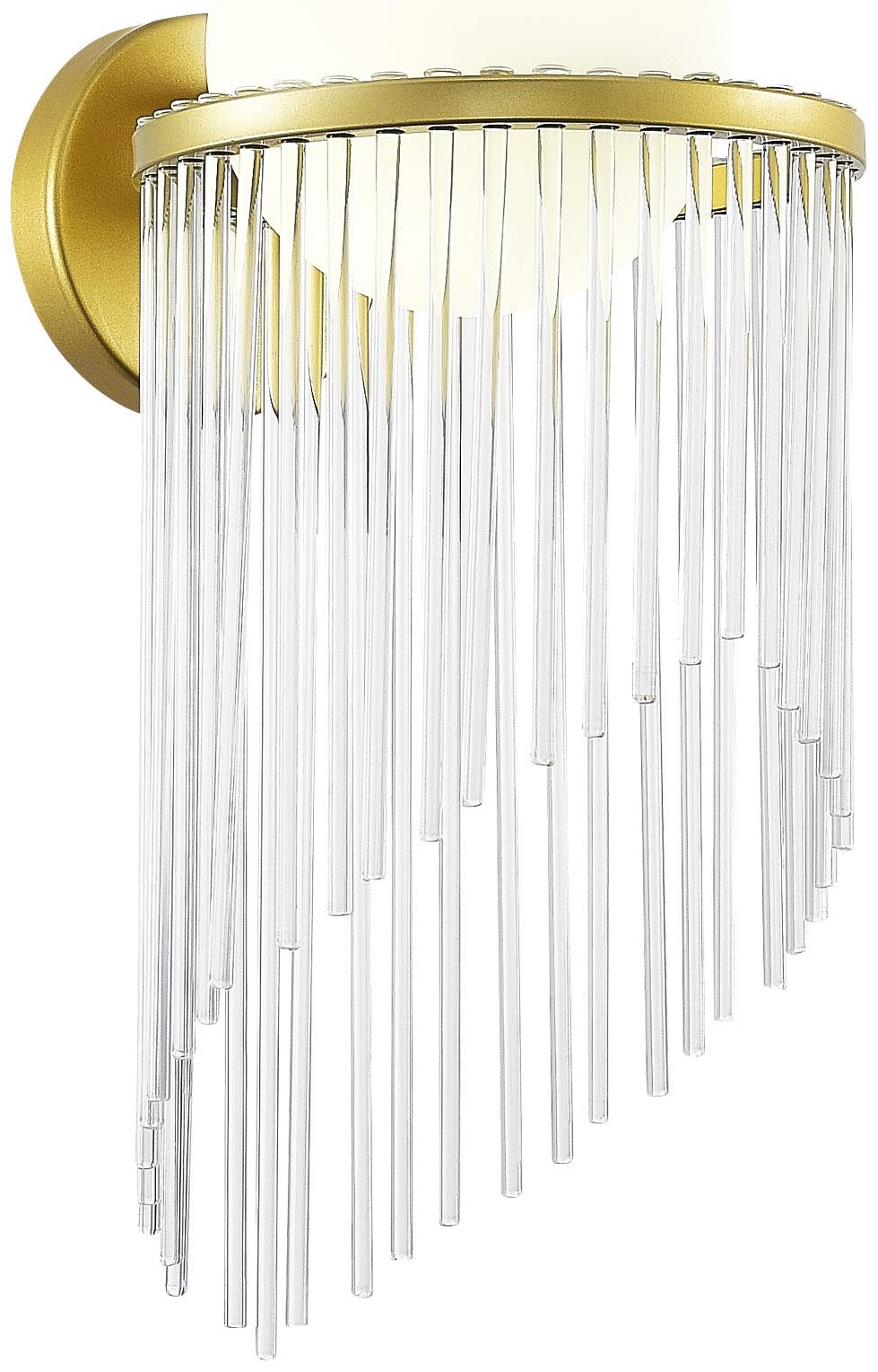 Бра настенный ST Luce E27, золотистый, белый