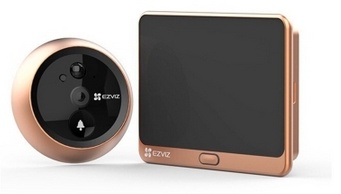 EZVIZ видеоглазок CS-DP2C-R100-6E2WPFB-GD золотистый