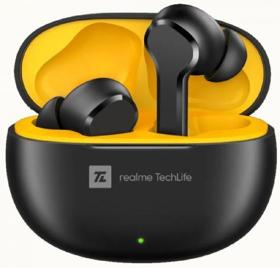 Купить Наушники Realme Buds T100 черный в Алматы – Магазин на Kaspi.kz