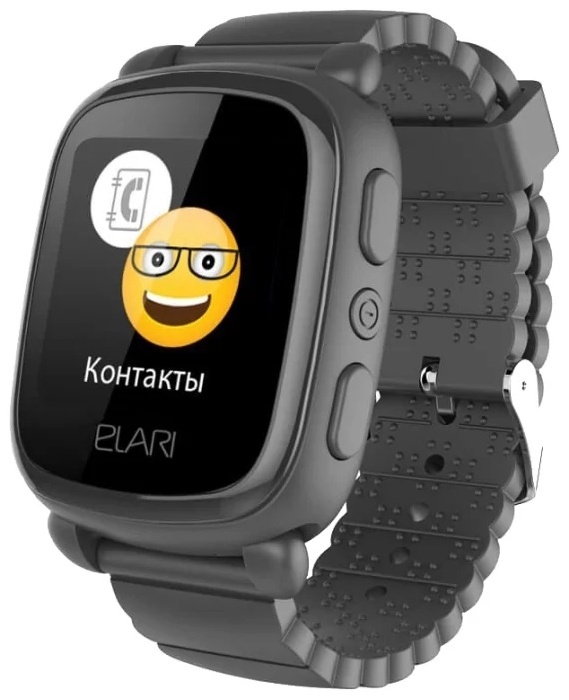 Купить Смарт-часы Elari KidPhone 2 черный в Алматы – Магазин на Kaspi.kz