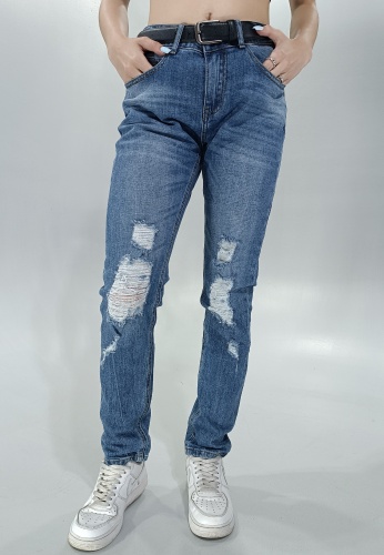 Джинсы узкие JEANS-OFF-KA синий