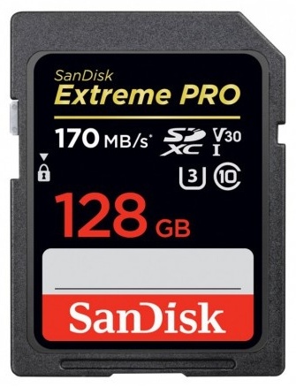 Карта памяти SanDisk SDSDQX-128G-U46A 128 Гб