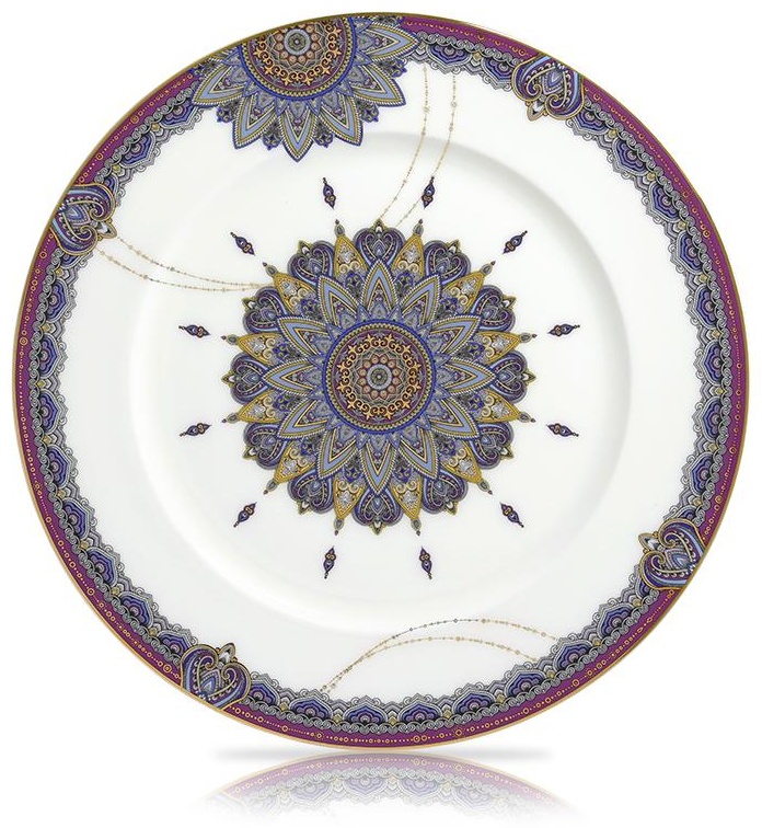 Тарелка EMPIRE Premium Porcelain 29.5 см, 1 шт, фарфор