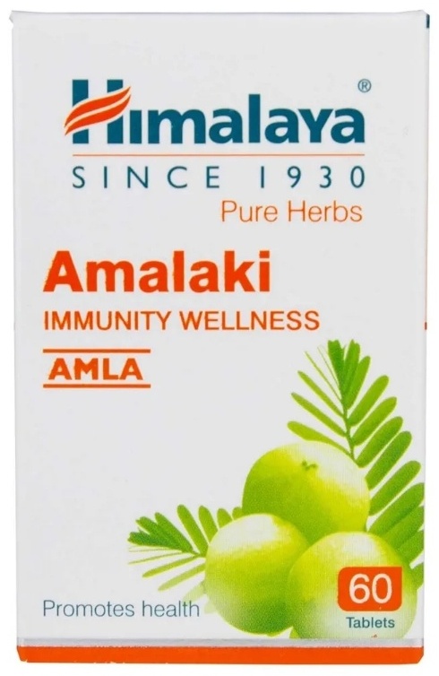 Купить Himalaya Herbals Amalaki таблетки 60 шт в Алматы – Магазин на ...