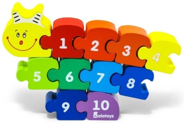 Alatoys Пазл Гусеница ПЗЛ2510
