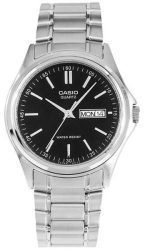 Кварцевые CASIO MTP-1239D-1ADF нержавеющая сталь