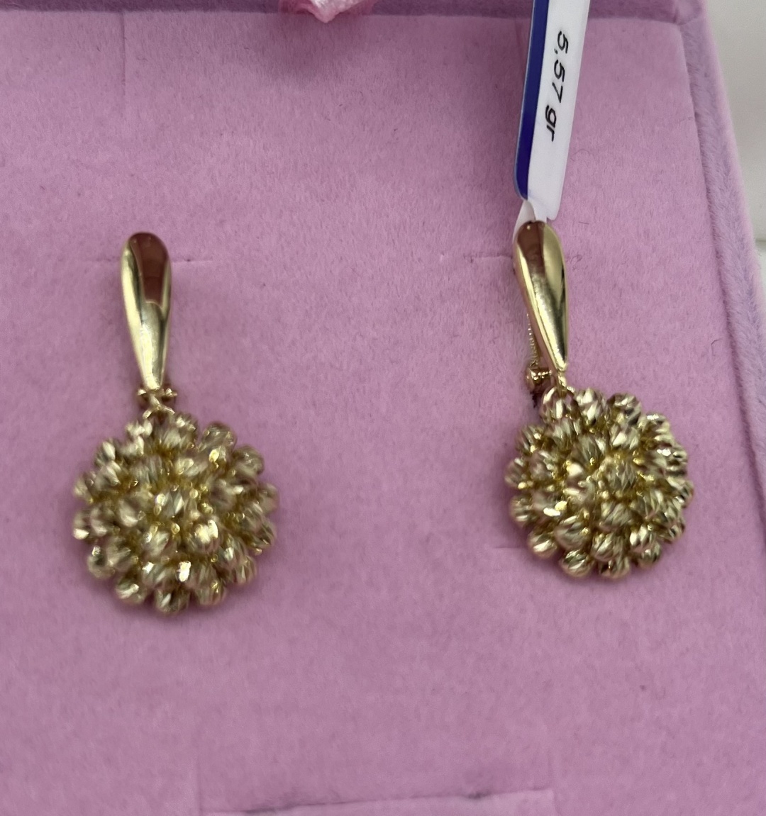 Серьги Italy Gold IT005535069 вес 5.57 г золото, без вставок