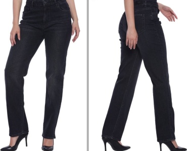 Джинсы прямые WHITNEY JEANS серый