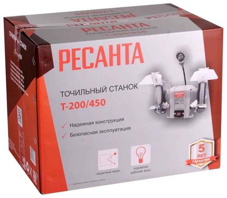 Купить Точильный станок Ресанта Т-200/450 в кредит в Алматы – Kaspi Магазин
