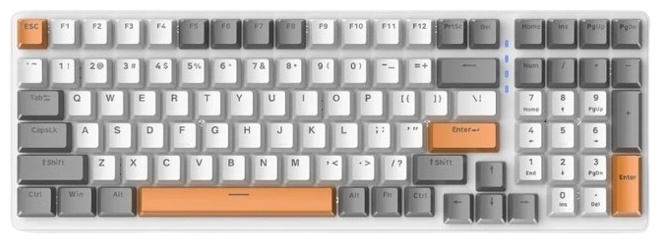 Клавиатура ZIYOULANG K3 белый