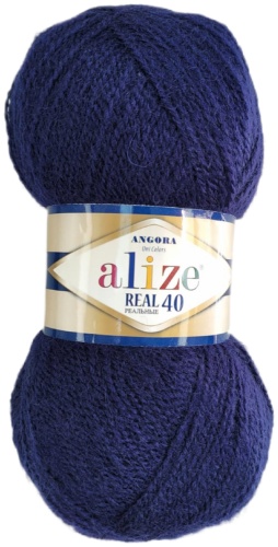 Моток Alize Real 40 58 темно-синий 410 м 100 г