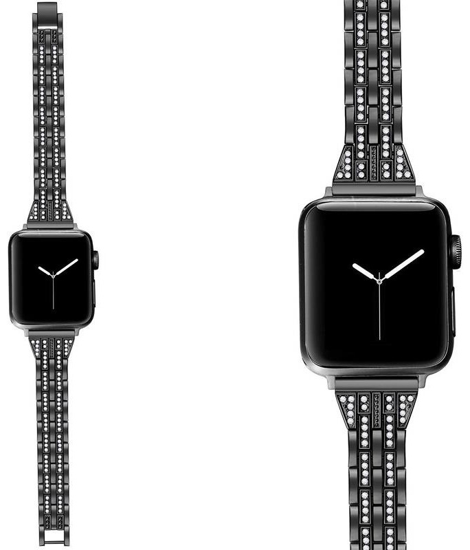Купить Ремешок S&M для Apple Watch 44 mm черный в Алматы – Магазин на ...