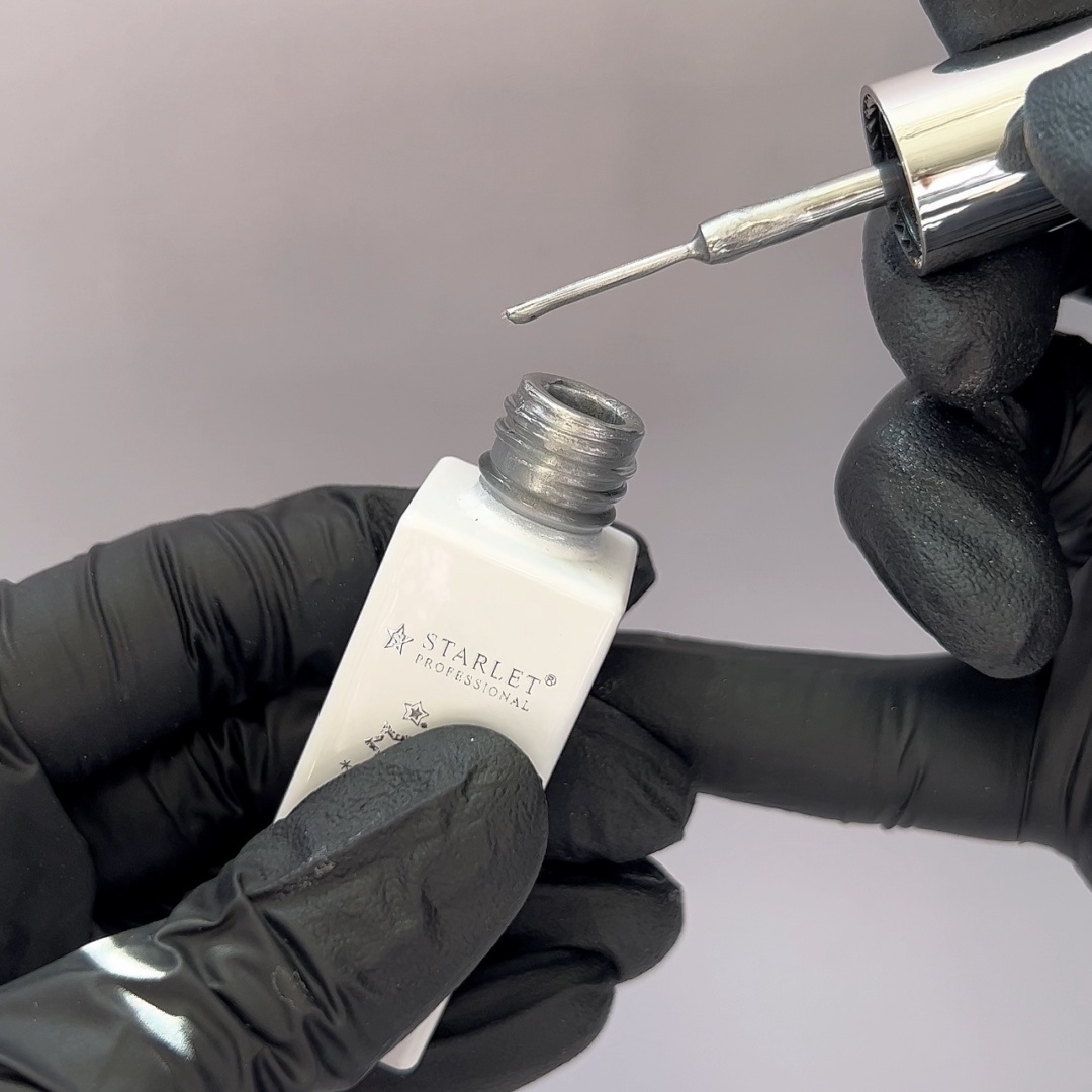 Starlet professional гель-краска Silver Серебро 8 мл
