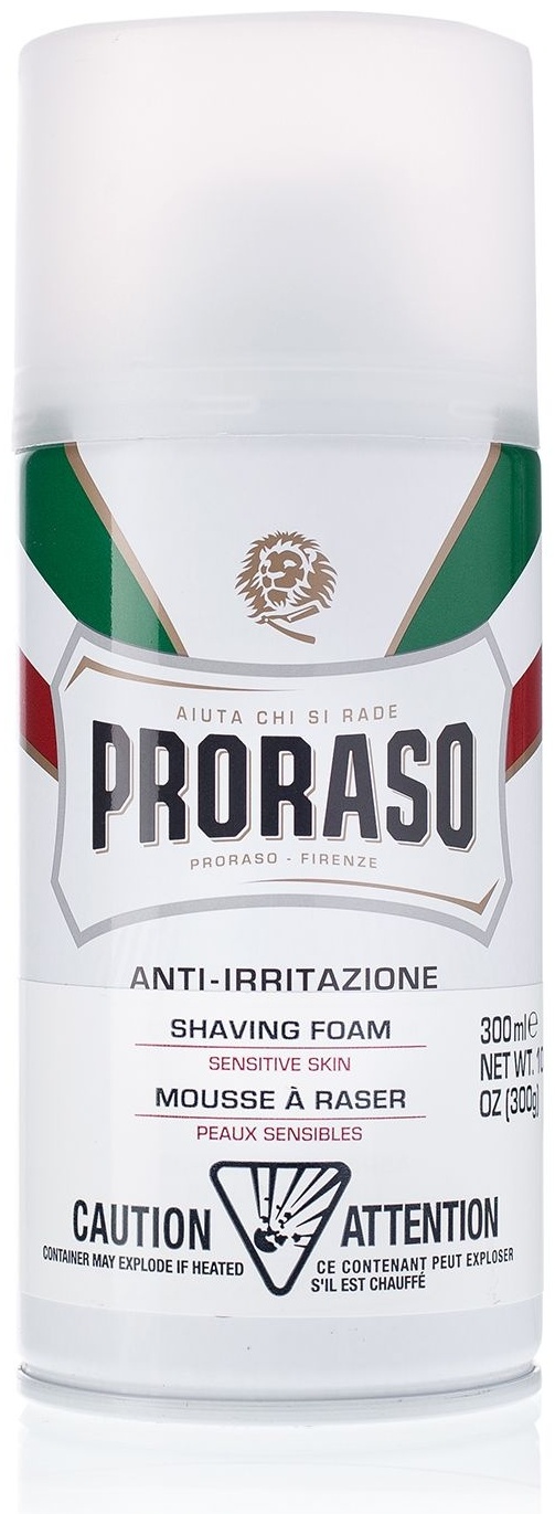 PRORASO Shaving Foam Зелёный Чай и Овёс пена для бритья 50 мл