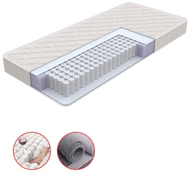 Матрас EcoSon Good №1, 70x180x12 см