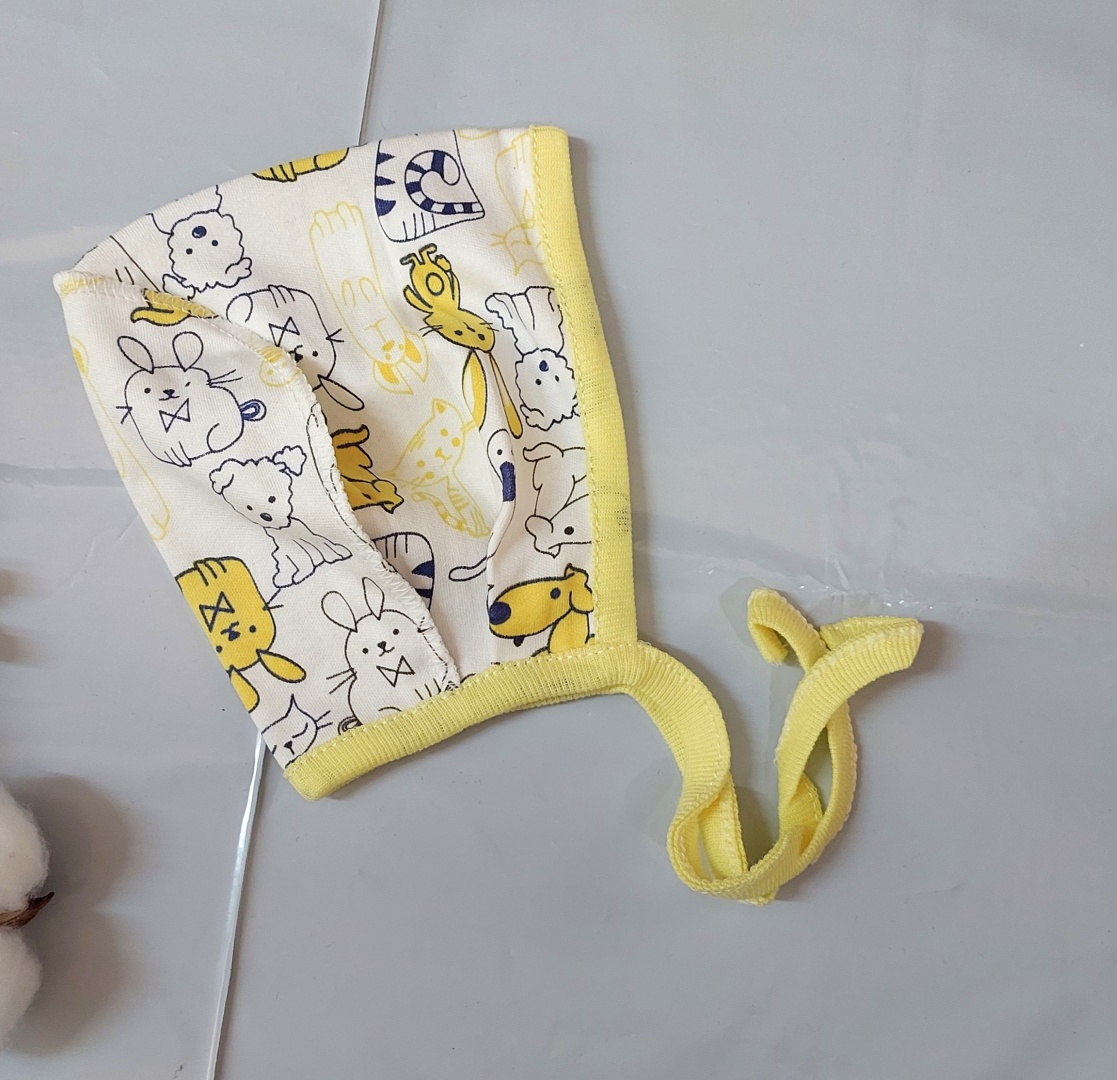 Чепчик Munka Kids 999p желтый 68