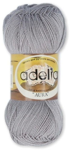 Моток Adelia AURA012 светло-серый 250 м 50 г