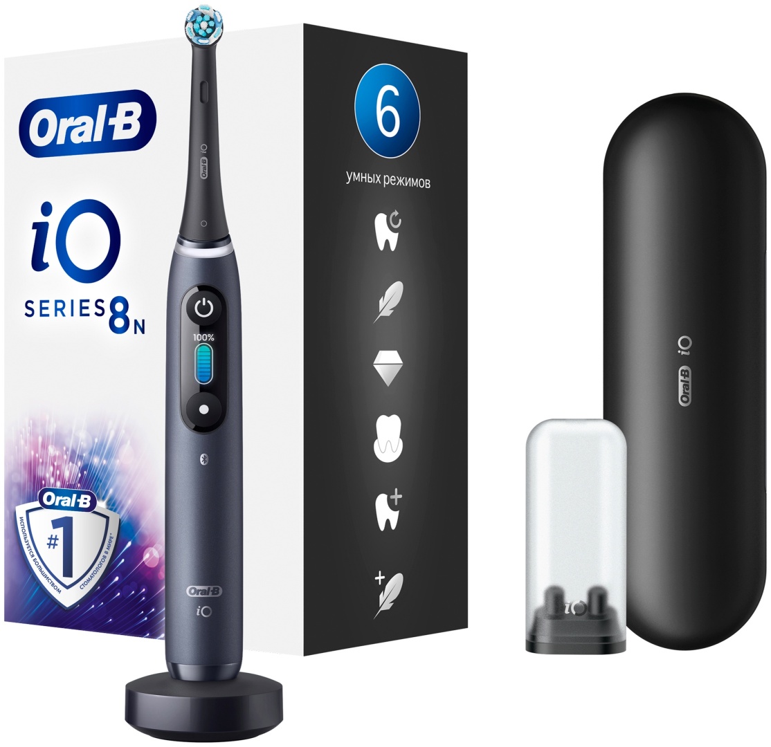 Oral-B механическая щетка iO Series 8N щетина средняя черный