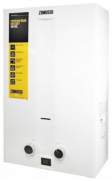 Купить Водонагреватель Zanussi GWH 10 Fonte Turbo белый в Алматы ...