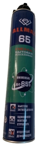 ALLMAZ пена Universal 65 всесезонная, 750 мл 1 шт