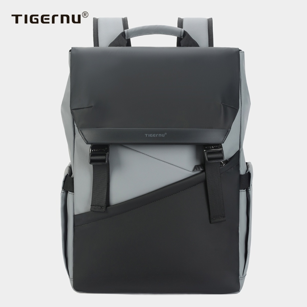 Рюкзак Tigernu полиэстер серый