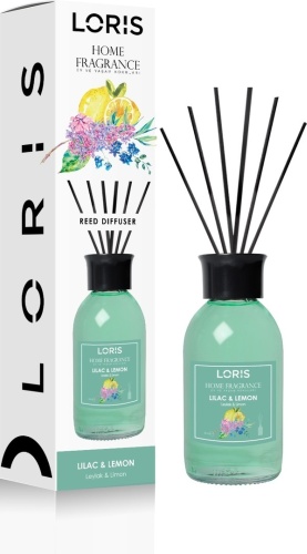 Диффузор с палочками Loris сирень, лимон, жасмин, роза 100 мл