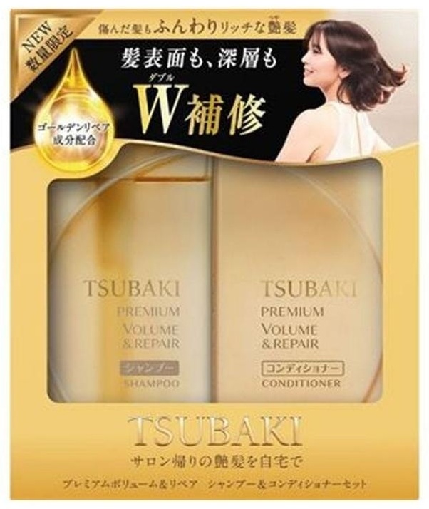 Tsubaki Premium Volume Repair набор по уходу за волосами для женщин