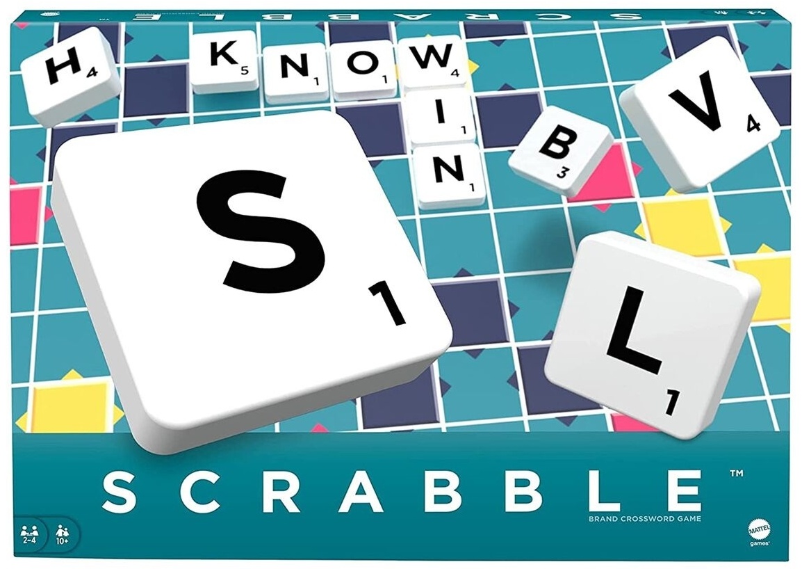 Купить Настольная игра Mattel Scrabble в Алматы – Магазин на Kaspi.kz