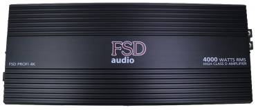 FSD audio PROFI 4K 6000 Вт 1 канальный