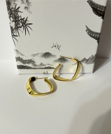 Серьги FASHION медицинская сталь, без вставок
