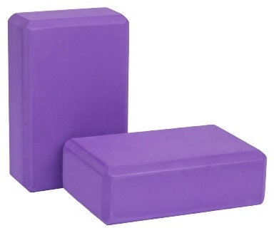 Блок для йоги KmarketYogablock-2Pack фиолетовый 2 шт