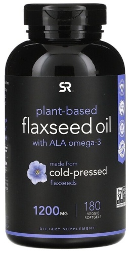 Sports Research БАД Sports Research Flaxseed Oil 180 таблеток