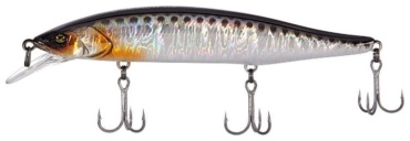 Jackall RV-Minnow 110SP 16.3 г HL Silver & Black 1 шт.