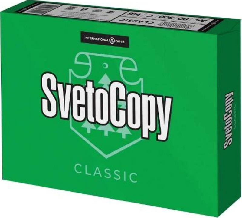 Купить SvetoCopy Classic бумага, A4, 500 листов, матовое покрытие в ...