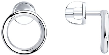 Пусеты SOKOLOV EAR-SO-925-164238 вес 1.63 г серебро, без вставок