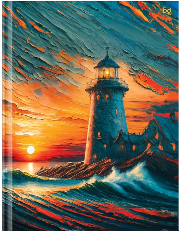 Блокнот BG Маяк, A5, 80 л, мультиколор